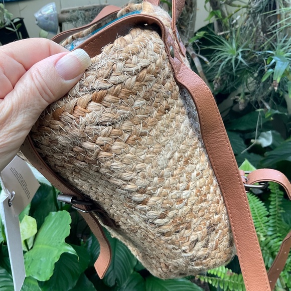 XIX Palms Woven Insulated Backpack NWT - Picture 5 of 7